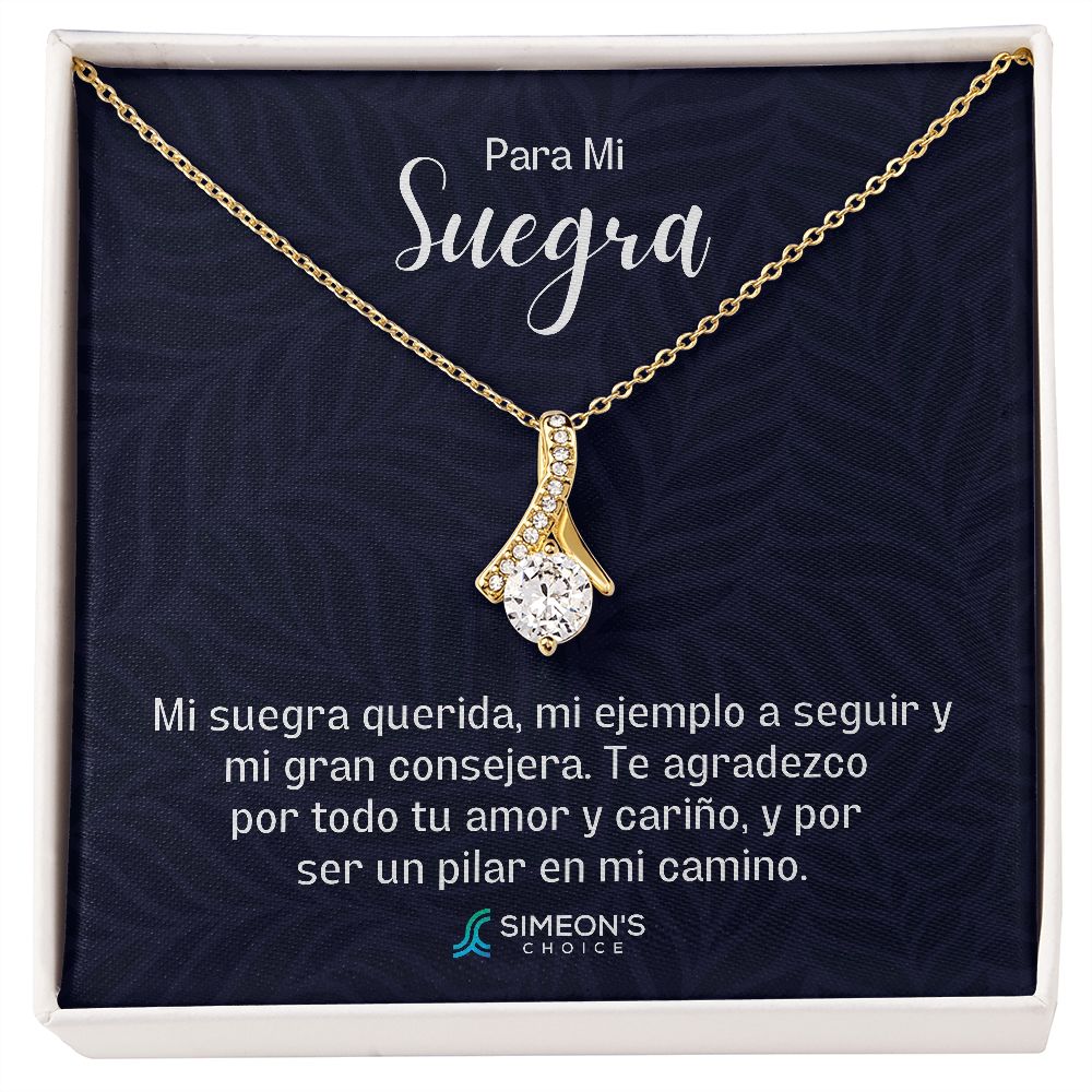 Para mi Suegra  Mi suegra querida, mi ejemplo a  seguir y mi gran consejera. Te  agradezco por todo tu amor y cariño,  y por ser un pilar en mi camino.