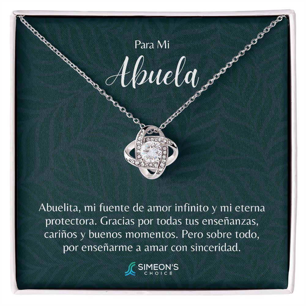 Para mí Abuelita Abuelita, mi  fuente de amor infinito y mi eterna  protectora. Gracias por todas tus  enseñanzas, cariños y buenos momentos.  Pero sobre todo, por enseñarme  a amar con sinceridad.