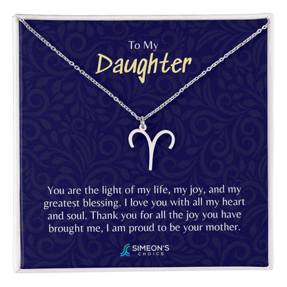 Zodiac Daughter Necklace