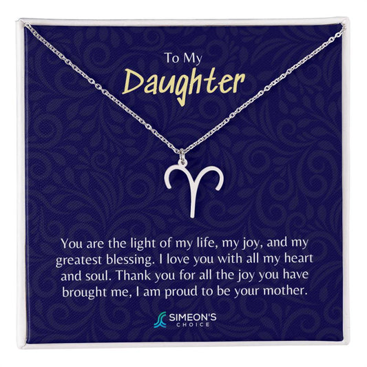 Zodiac Daughter Necklace