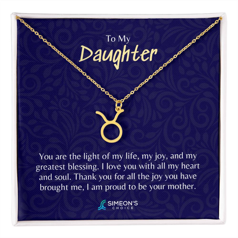 Zodiac Daughter Necklace