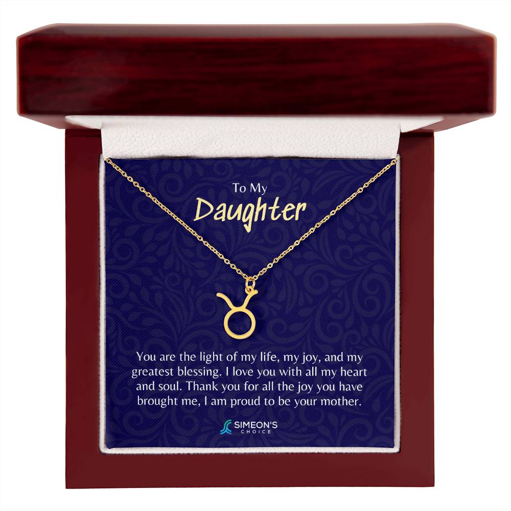 Zodiac Daughter Necklace