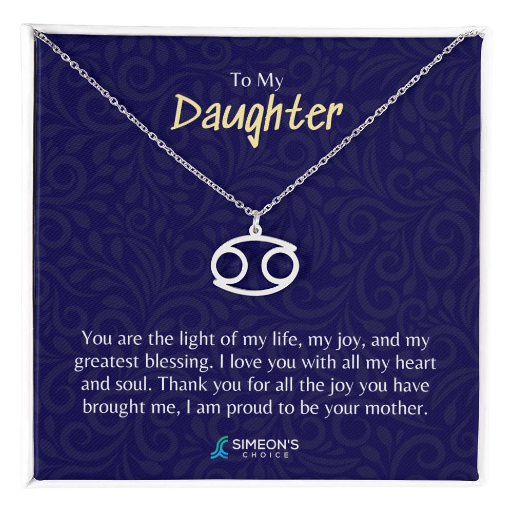 Zodiac Daughter Necklace