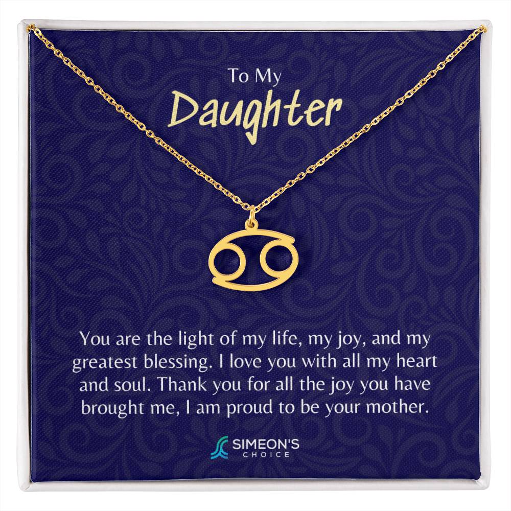 Zodiac Daughter Necklace