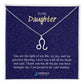 Zodiac Daughter Necklace