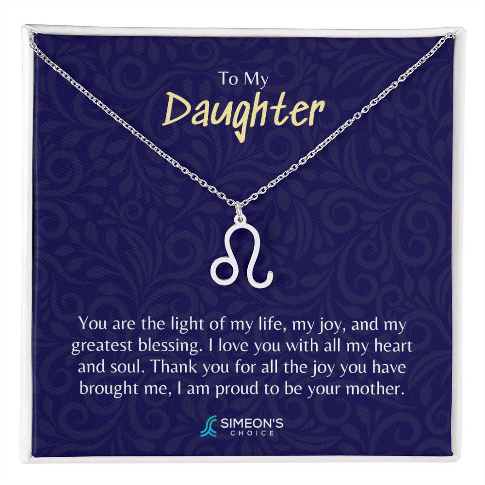 Zodiac Daughter Necklace