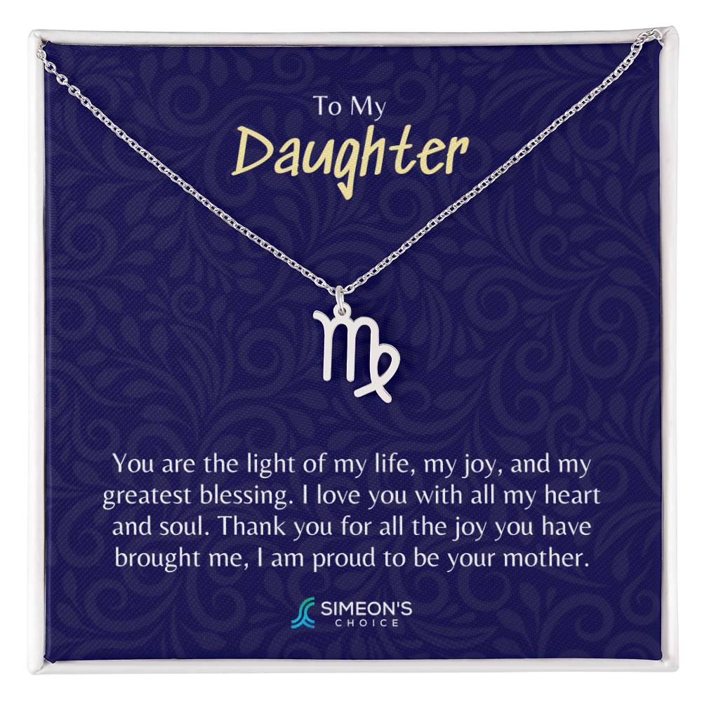 Zodiac Daughter Necklace