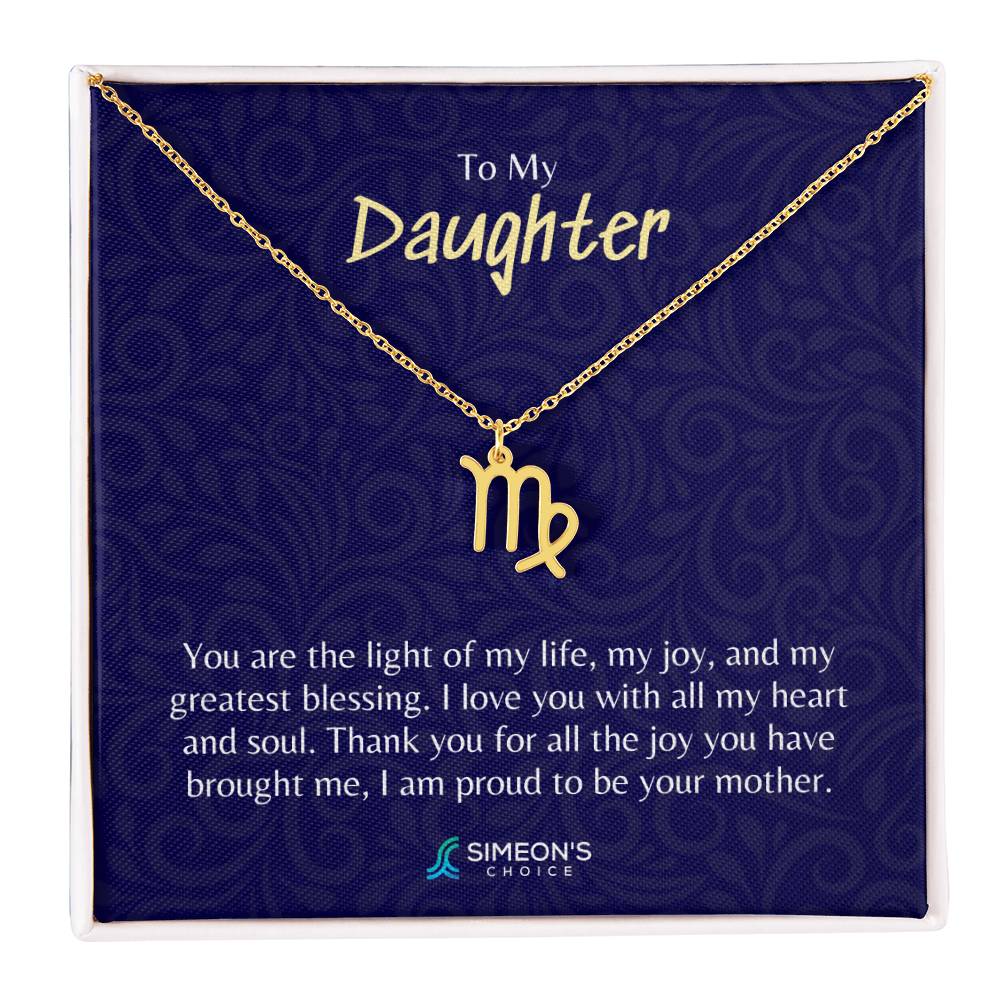 Zodiac Daughter Necklace