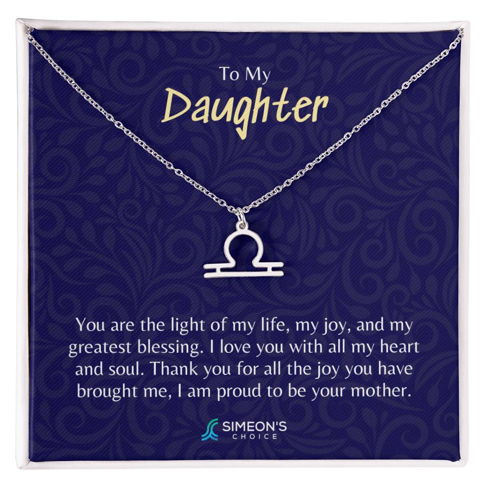 Zodiac Daughter Necklace