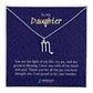 Zodiac Daughter Necklace