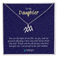 Zodiac Daughter Necklace