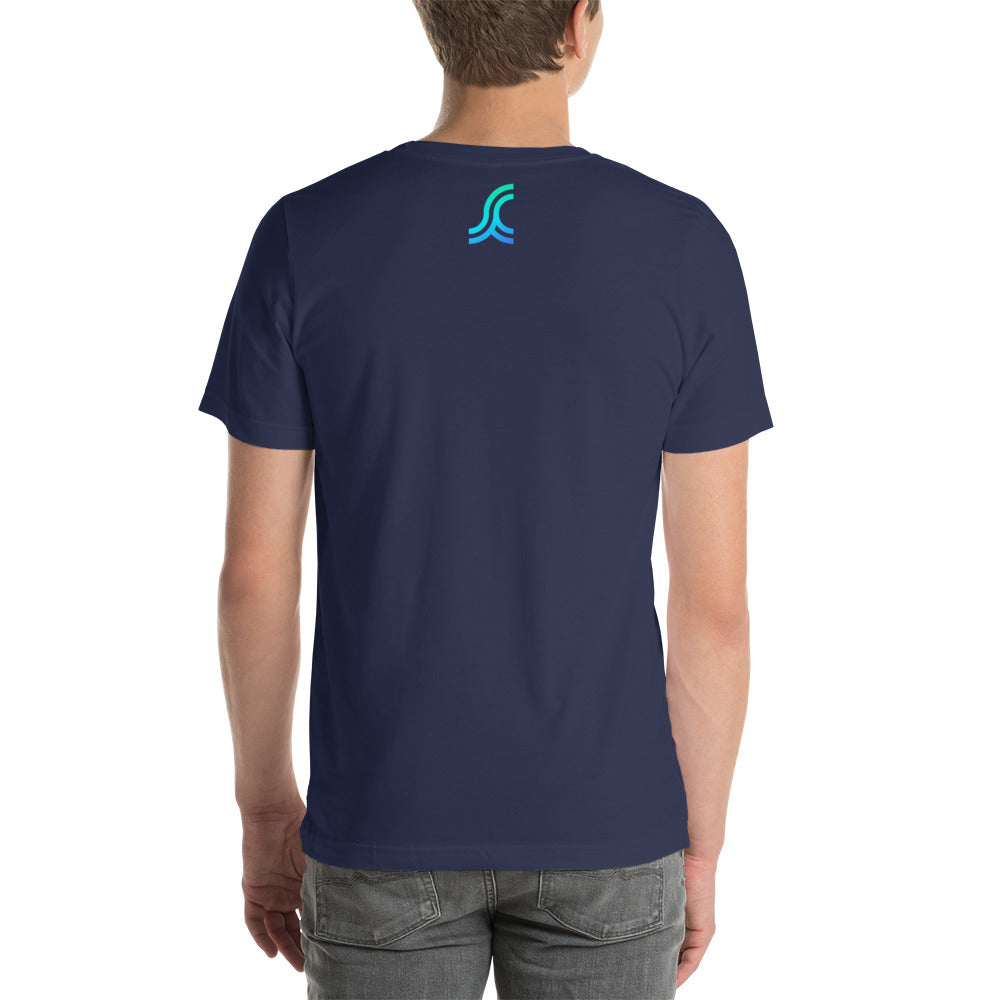 Unisex t-shirt - Great Blue Heron - Tranquility