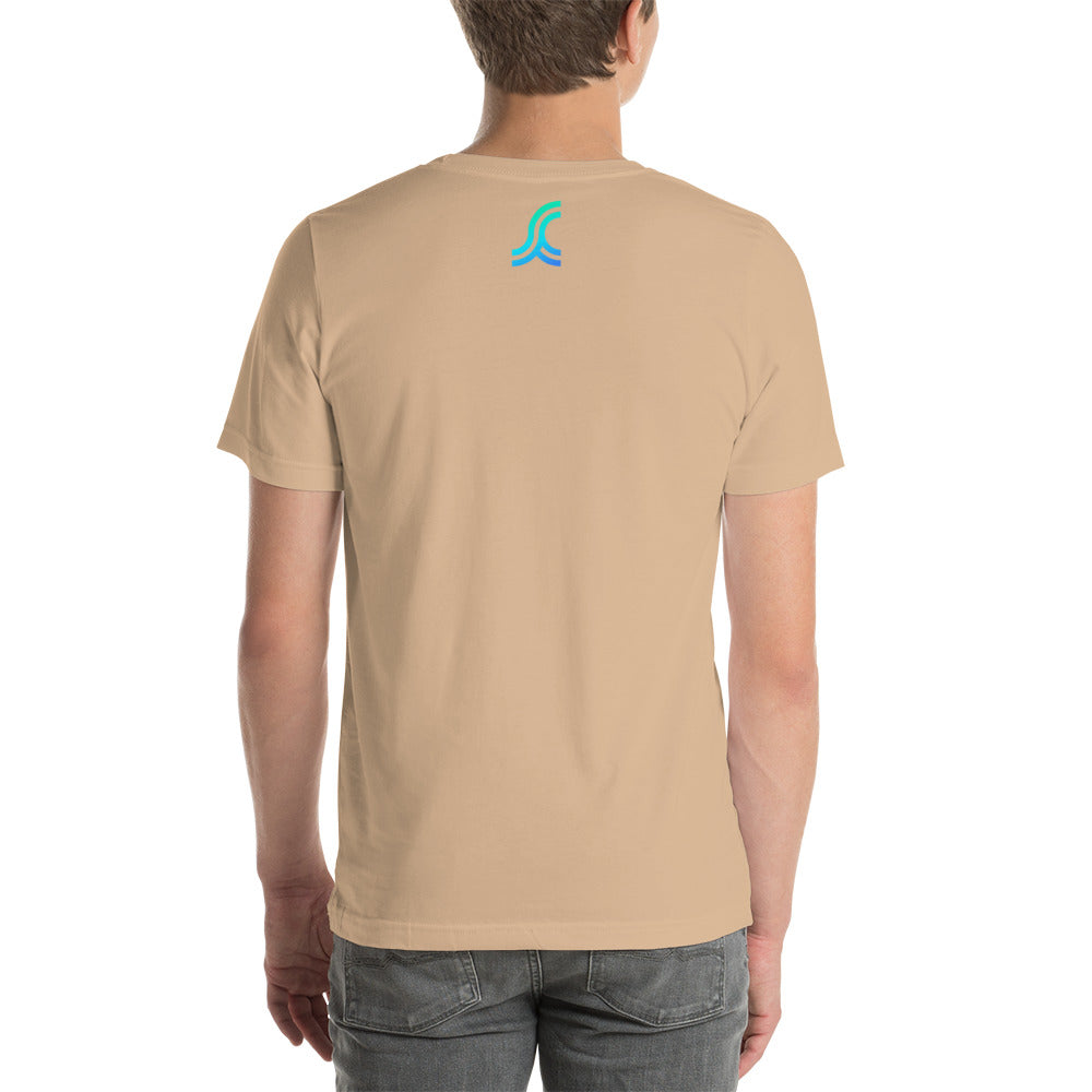 Unisex t-shirt - Great Blue Heron - Tranquility